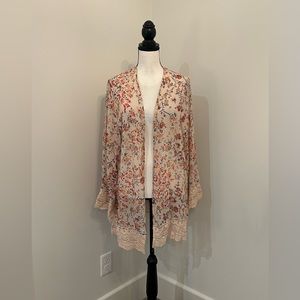 Xhilaration Kimono Style Cover Shirt